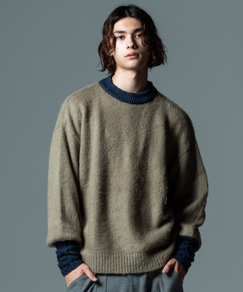 glamb（グラム）の「Cable Creed Knit / ケーブルクリードニット