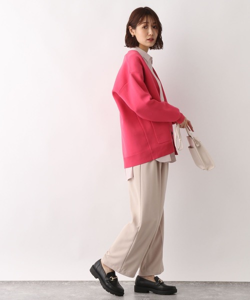 GLOBAL WORK（グローバルワーク）の「ウツクシルエットワイドパンツ/352217（その他パンツ・レディース・ブラック/ブラウン/ライトベージュ/ブルー・SMALL/MEDIUM/LARGE）」の10枚目の写真