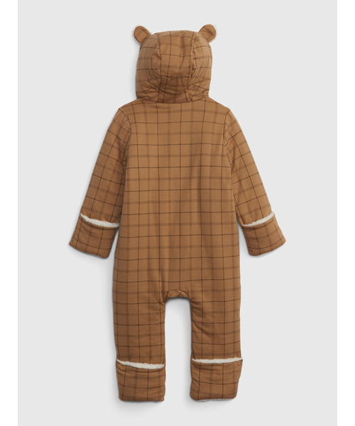 GAP（ギャップ）の「くまさんボアボディオール (ベビー)（その他アウター・キッズ・ブラウン/ピンク・6-12M/12-18M/3-6M/0-3M）」の3枚目の写真