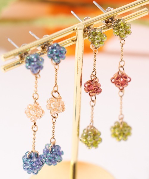 ビーズボールピアス（ピアス（両耳用））｜チチカカ（チチカカ