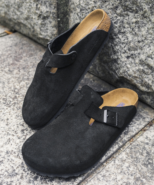 BIRKENSTOCK(ビルケンシュトック)の「【BIRKENSTOCK / ビルケンシュトック】BOSTON SFB SUEDE LEATHER(サンダル・メンズ・ブラック/ベージュ・41/42/43)」の5枚目の写真