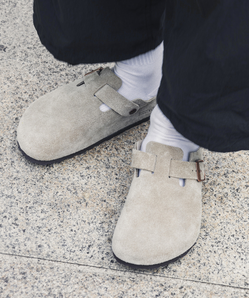 BIRKENSTOCK(ビルケンシュトック)の「【BIRKENSTOCK / ビルケンシュトック】BOSTON SFB SUEDE LEATHER(サンダル・メンズ・ブラック/ベージュ・41/42/43)」の8枚目の写真