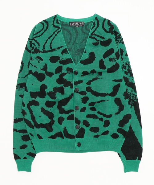 BAL】 JACQUARD RAMIE CARDIGAN