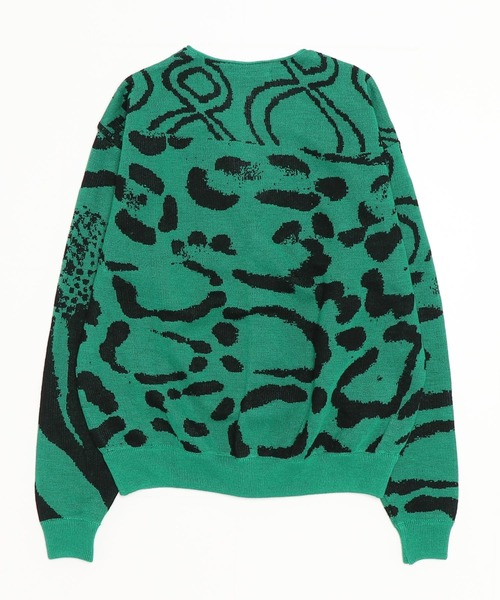 BAL】 JACQUARD RAMIE CARDIGAN