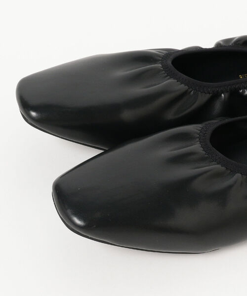 B:MING by BEAMS(ビーミングバイビームス)の「B:MING by BEAMS / ギャザー バレエシューズ(ドレスシューズ・レディース・ブラック/イエロー/グリーン系その他・22.5/24.5/23.5)」の6枚目の写真