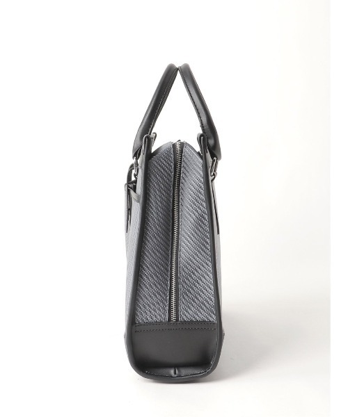 TAKA-Q（タカキュー）の「タカキューメンズ/TAKA-Q:MEN 変形市松 2WAY ブリーフバッグ A4対応（ビジネスバッグ・メンズ・グレー/ブラック・FREE）」の20枚目の写真