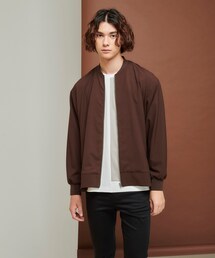 tk.TAKEO KIKUCHI | ◆ケープドバックサイドスリットMA-1（ユニセックスアイテム）(ミリタリージャケット)