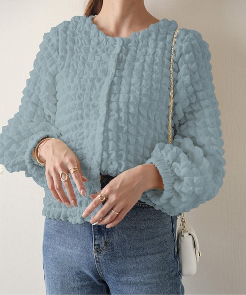 2Wayポップコーンカーディガン