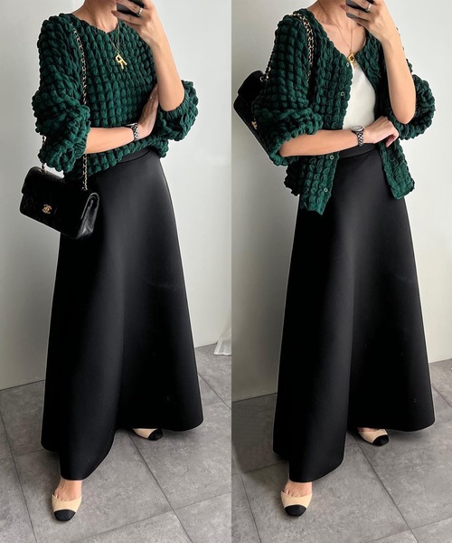 2Wayポップコーンカーディガン