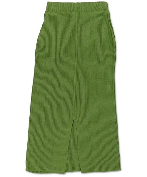Lull（ルル）の「【Lull / ルル】2wayリブニットロングスカート（スカート・レディース・ブラック/ブラウン/グリーン・ONESIZE）」の21枚目の写真