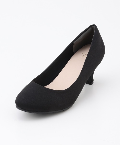 Honeys（ハニーズ）の「快適クッションパンプス（パンプス・レディース・ブラック系その他/チャコールグレー/グレイッシュベージュ/ブラック/パープル系その他/アイボリー・24.0/23.5/22.5/24.5/23.0）」の19枚目の写真