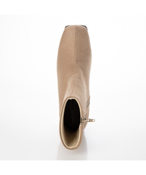 noyau（ノヤウ）の「スクエアトゥショートブーツ（ブーツ・レディース・ブラック/ホワイト×パープル/キャメル/ライトベージュ/ブラック系その他6・S/LL/M/L）」の8枚目の写真