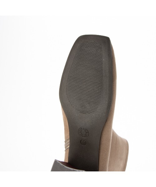 noyau（ノヤウ）の「スクエアトゥショートブーツ（ブーツ・レディース・ブラック/ホワイト×パープル/キャメル/ライトベージュ/ブラック系その他6・S/LL/M/L）」の9枚目の写真