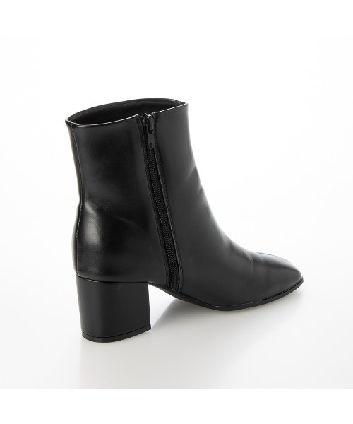 noyau（ノヤウ）の「スクエアトゥショートブーツ（ブーツ・レディース・ブラック/ホワイト×パープル/キャメル/ライトベージュ/ブラック系その他6・S/LL/M/L）」の13枚目の写真