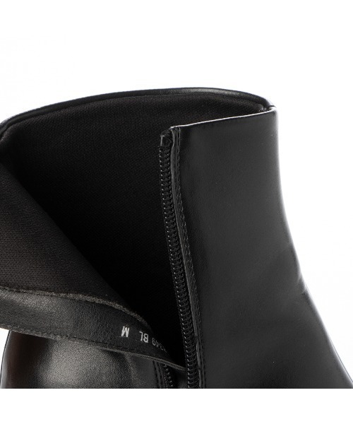 noyau（ノヤウ）の「スクエアトゥショートブーツ（ブーツ・レディース・ブラック/ホワイト×パープル/キャメル/ライトベージュ/ブラック系その他6・S/LL/M/L）」の17枚目の写真