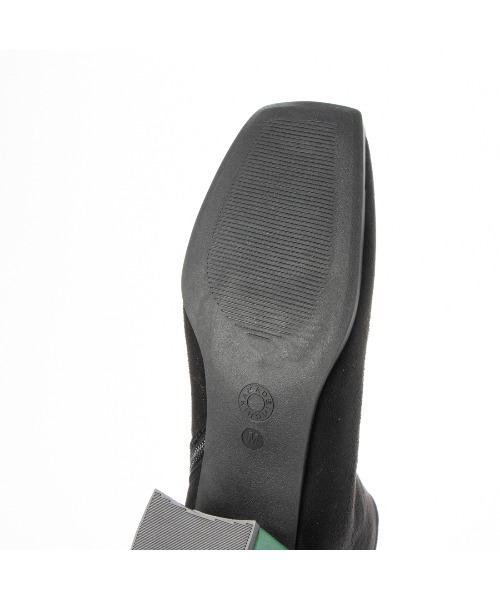 noyau（ノヤウ）の「スクエアトゥショートブーツ（ブーツ・レディース・ブラック/ホワイト×パープル/キャメル/ライトベージュ/ブラック系その他6・S/LL/M/L）」の21枚目の写真