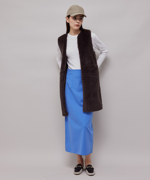 ROPE'（ロペ）の「クルーネックジャストフィットニットソー（ニット/セーター・レディース・ブラック/ホワイト/ネイビー/レッド/イエロー系その他2・M）」の13枚目の写真