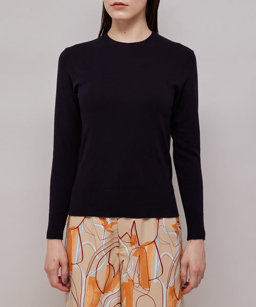 ROPE'（ロペ）の「クルーネックジャストフィットニットソー（ニット/セーター・レディース・ブラック/ホワイト/ネイビー/レッド/イエロー系その他2・M）」の15枚目の写真