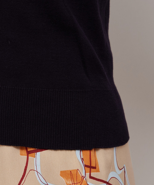 ROPE'（ロペ）の「クルーネックジャストフィットニットソー（ニット/セーター・レディース・ブラック/ホワイト/ネイビー/レッド/イエロー系その他2・M）」の20枚目の写真