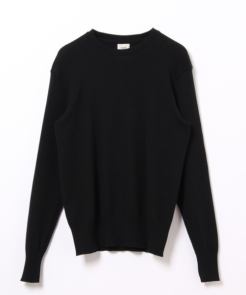 ROPE'（ロペ）の「クルーネックジャストフィットニットソー（ニット/セーター・レディース・ブラック/ホワイト/ネイビー/レッド/イエロー系その他2・M）」の3枚目の写真