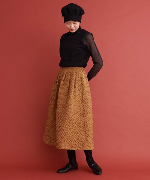Malle(マル)の「Malle コットン/ポリエステル ハイネックセーター(ニット/セーター・レディース・ホワイト/ブラック/ネイビー・FREE)」の11枚目の写真