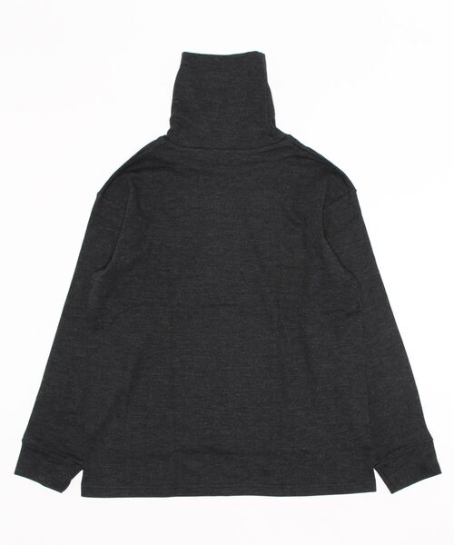 GUNZE(グンゼ)の「【GUNZE×TYPY】タートルネックロングTシャツ(Tシャツ/カットソー・メンズ・ブラック/アイボリー/ブラウン・S/M/L/XL)」の8枚目の写真