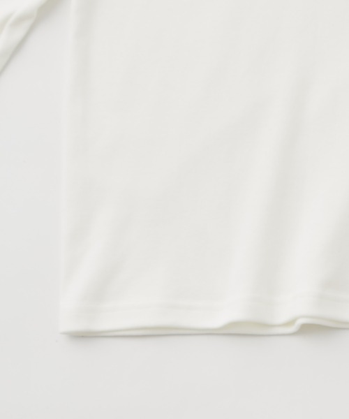 GUNZE(グンゼ)の「【GUNZE×TYPY】タートルネックロングTシャツ(Tシャツ/カットソー・メンズ・ブラック/アイボリー/ブラウン・S/M/L/XL)」の10枚目の写真