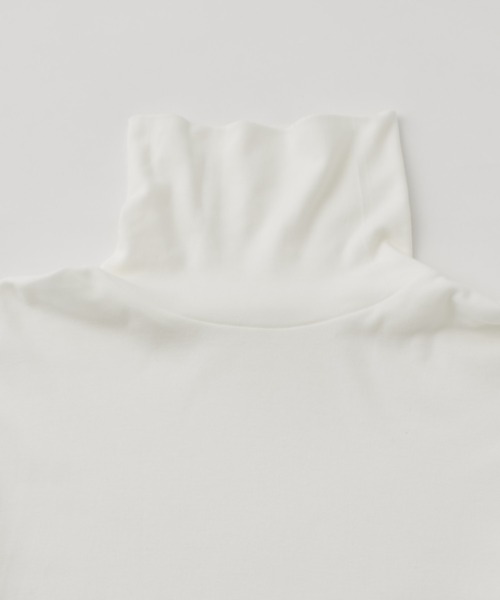 GUNZE(グンゼ)の「【GUNZE×TYPY】タートルネックロングTシャツ(Tシャツ/カットソー・メンズ・ブラック/アイボリー/ブラウン・S/M/L/XL)」の5枚目の写真