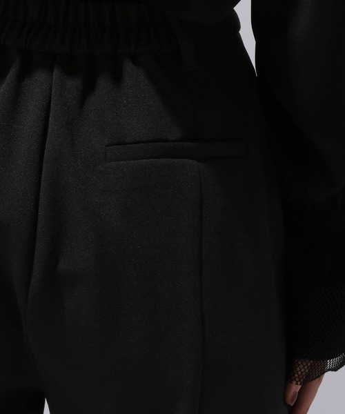 HARE（ハレ）の「カラーソフトワイドフレアパンツ(HARE)（その他パンツ・レディース・ブルー/イエロー系その他/ブラック・MEDIUM/SMALL）」の11枚目の写真