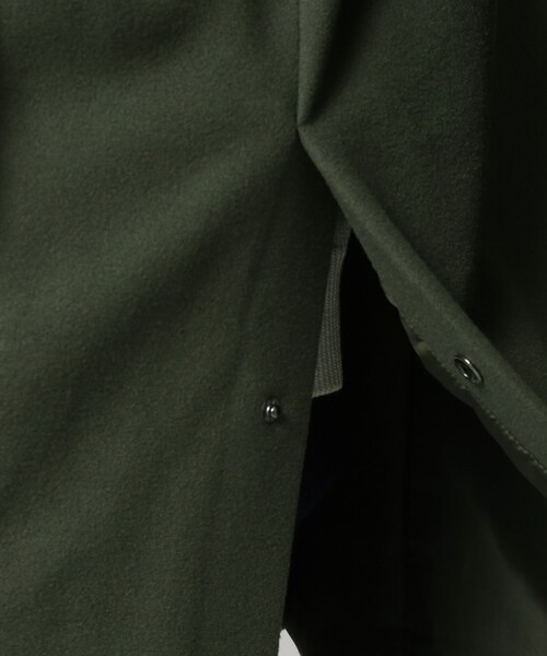 tk.TAKEO KIKUCHI(ティーケータケオキクチ)の「◆テックメルトンピーコート(ピーコート・メンズ・ライトグリーン/ブラウン系その他/ブラック・01/02/03)」の13枚目の写真