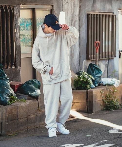 improves(インプローブス)の「【improves】13.4オンス ヘビーウエイト スウェット プルオーバーパーカー(パーカー・メンズ・ブラック/オートミール/グリーン/ネイビー・MEDIUM/X-LARGE/LARGE)」の8枚目の写真