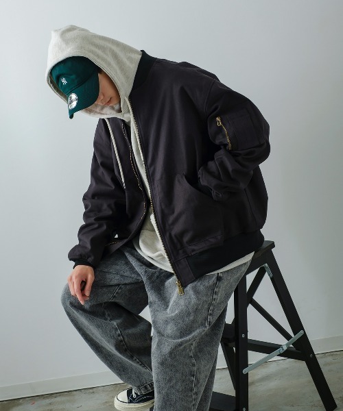 improves(インプローブス)の「【improves】13.4オンス ヘビーウエイト スウェット プルオーバーパーカー(パーカー・メンズ・ブラック/オートミール/グリーン/ネイビー・MEDIUM/X-LARGE/LARGE)」の18枚目の写真