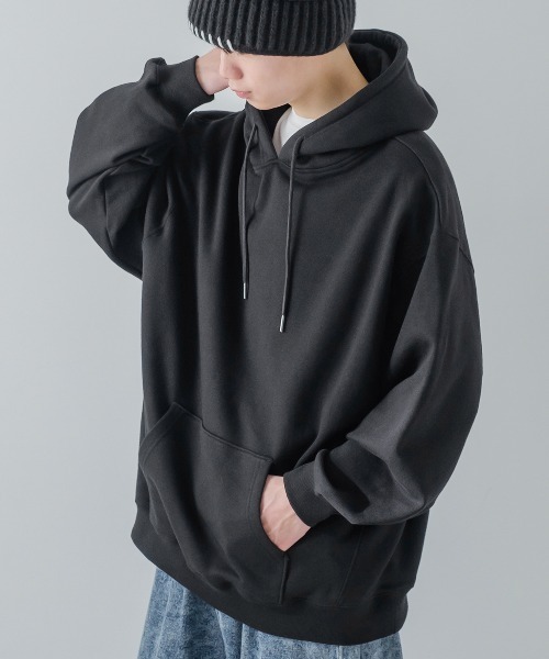 improves(インプローブス)の「【improves】13.4オンス ヘビーウエイト スウェット プルオーバーパーカー(パーカー・メンズ・ブラック/オートミール/グリーン/ネイビー・MEDIUM/X-LARGE/LARGE)」の13枚目の写真