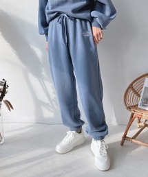 AS KNOW AS plus | ♪ロゴ刺繍 ジョガースウェットパンツ(スウェットパンツ)