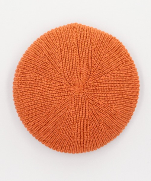 CA4LA TINT BERET オレンジ タグ付き新品未使用 CA4LA（カシラ）の「WASHED MKB WL 2（ハンチング/ベレー帽）」 - WEAR