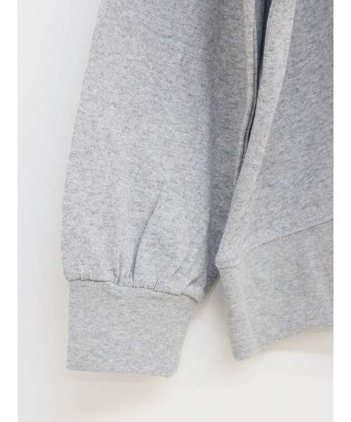 HEILIS(ヘイリス)の「ヘムデザインカットソー / カットソー ロンT 長袖(Tシャツ/カットソー・レディース・グレー/ブラック/オフホワイト・FREE)」の17枚目の写真