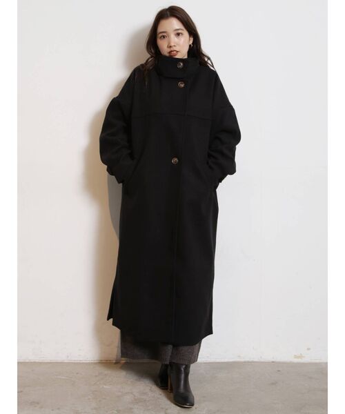 COTORICA（コトリカ）の「【THE DAYZ TOKYO】スタンドネックコート（その他アウター・レディース・アイボリー/ブラック・SMALL/MEDIUM）」の12枚目の写真