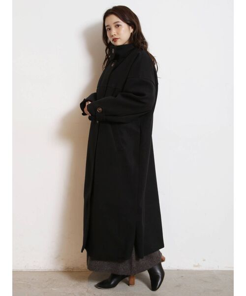 COTORICA（コトリカ）の「【THE DAYZ TOKYO】スタンドネックコート（その他アウター・レディース・アイボリー/ブラック・SMALL/MEDIUM）」の10枚目の写真