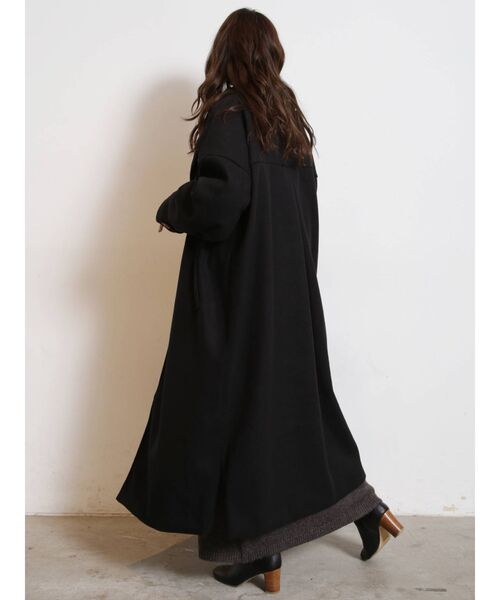 COTORICA（コトリカ）の「【THE DAYZ TOKYO】スタンドネックコート（その他アウター・レディース・アイボリー/ブラック・SMALL/MEDIUM）」の8枚目の写真