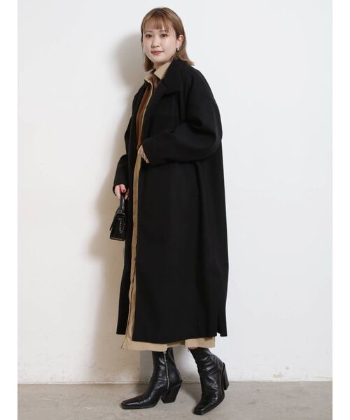 COTORICA（コトリカ）の「【THE DAYZ TOKYO】スタンドネックコート（その他アウター・レディース・アイボリー/ブラック・SMALL/MEDIUM）」の11枚目の写真