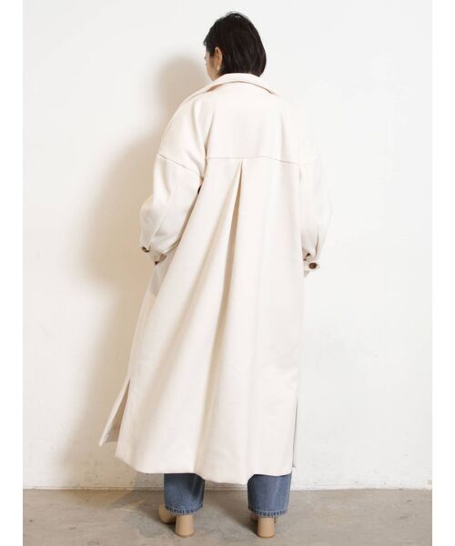 COTORICA（コトリカ）の「【THE DAYZ TOKYO】スタンドネックコート（その他アウター・レディース・アイボリー/ブラック・SMALL/MEDIUM）」の17枚目の写真