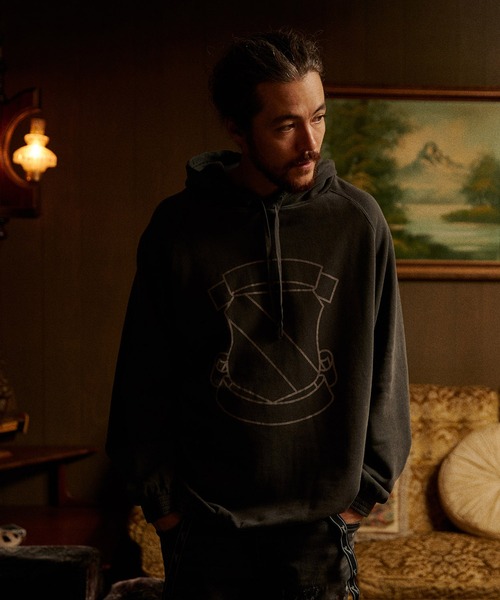 セール】【RE: Number (N)ine】EMBLEM PIGMENT BIO PULLOVER
