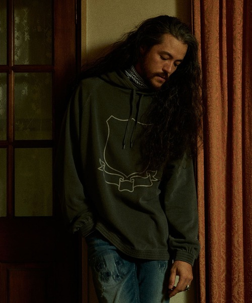セール】【RE: Number (N)ine】EMBLEM PIGMENT BIO PULLOVER