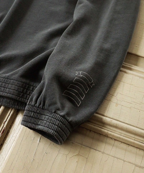 セール】【RE: Number (N)ine】EMBLEM PIGMENT BIO PULLOVER HOODIE