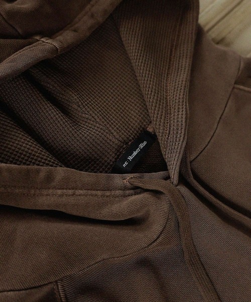 セール】【RE: Number (N)ine】EMBLEM PIGMENT BIO PULLOVER HOODIE