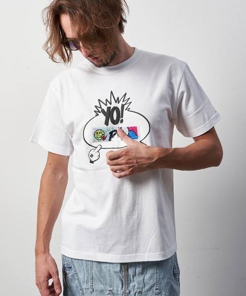 STUD MUFFIN(スタッドマフィン)の「mt8086-5.6ozコットン天竺 BALLOONシークイン SSTシャツ(Tシャツ/カットソー・メンズ・ホワイト/ブラック/アッシュ・2/4/3)」の8枚目の写真