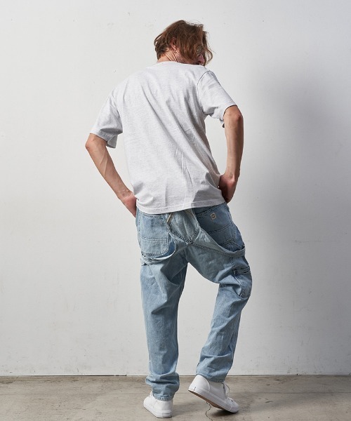 STUD MUFFIN(スタッドマフィン)の「mt8086-5.6ozコットン天竺 BALLOONシークイン SSTシャツ(Tシャツ/カットソー・メンズ・ホワイト/ブラック/アッシュ・2/4/3)」の20枚目の写真