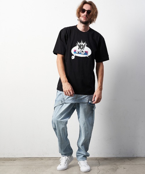 STUD MUFFIN(スタッドマフィン)の「mt8086-5.6ozコットン天竺 BALLOONシークイン SSTシャツ(Tシャツ/カットソー・メンズ・ホワイト/ブラック/アッシュ・2/4/3)」の17枚目の写真