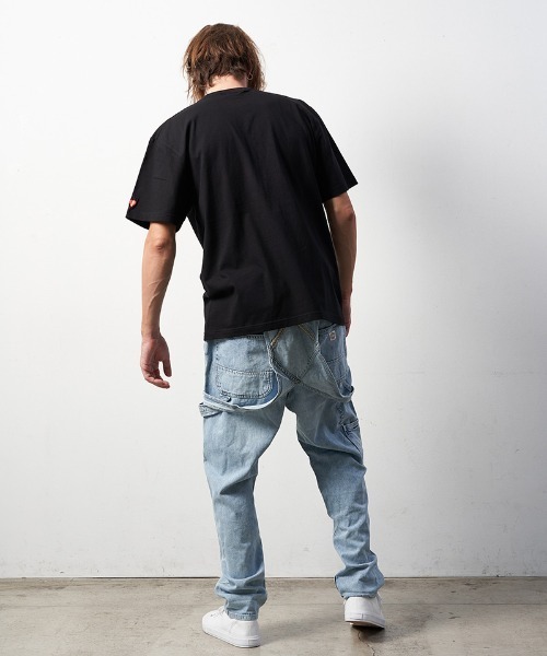 STUD MUFFIN(スタッドマフィン)の「mt8086-5.6ozコットン天竺 BALLOONシークイン SSTシャツ(Tシャツ/カットソー・メンズ・ホワイト/ブラック/アッシュ・2/4/3)」の21枚目の写真