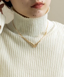 SMELLY（スメリー）の「ツインメタルバーネックレス（ネックレス）」